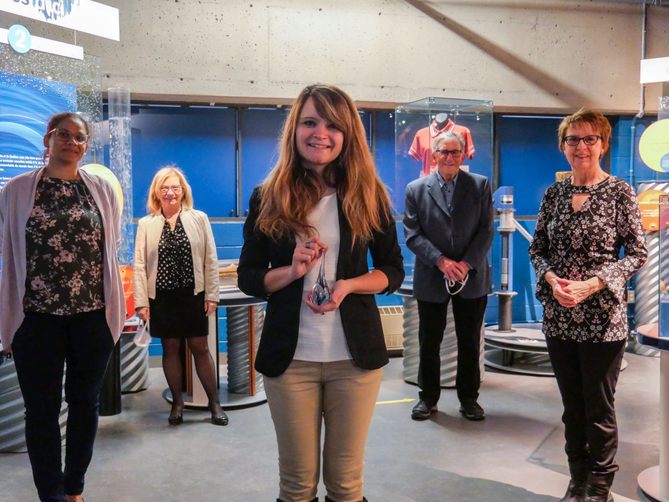 Anne Carabin, gagnante de l’édition 2020 du Prix de la Relève EAU André-Perrault