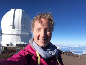 Marie-Ève Naud, coordonnatrice scientifique à l’éducation et au rayonnement pour l’institut Trottier de recherche en exoplanète (iREx)