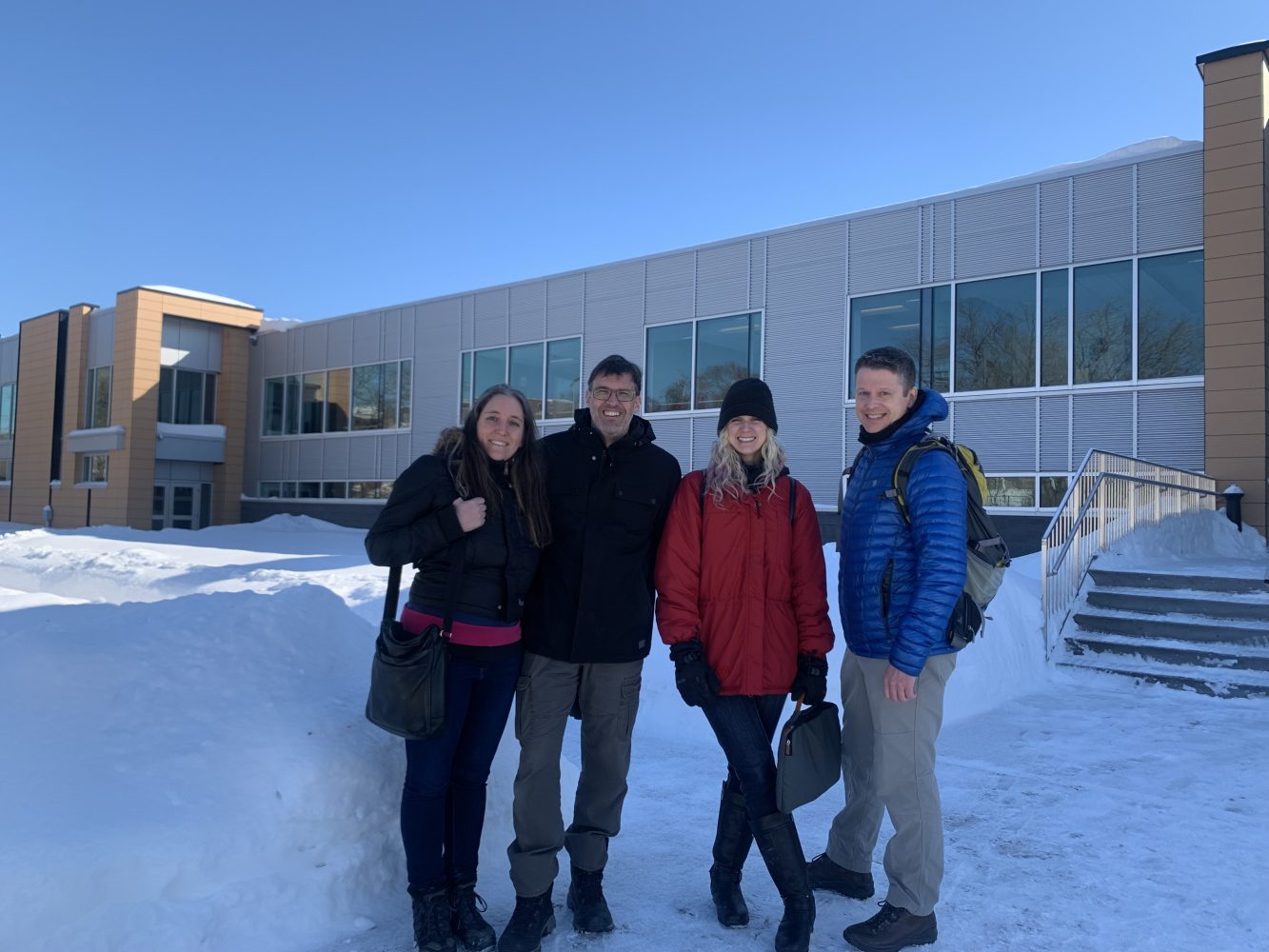 L'Équipe du C.I.EAU visite ls station de Chomedey à Laval le 06 février 2023