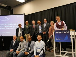 Panelistes de l'atelier du C.I.EAU à Americana 2023 : La sensibilisation