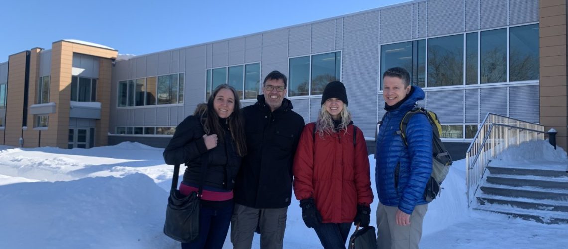 L'Équipe du C.I.EAU visite ls station de Chomedey à Laval le 06 février 2023