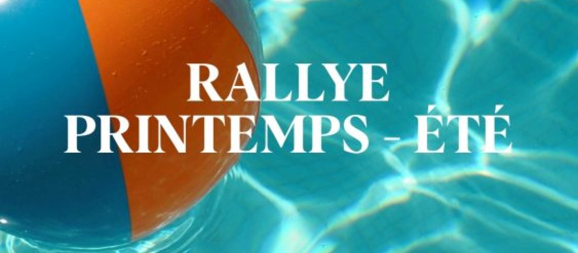 Visuel rallye printemps-été